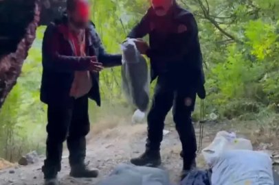 Uludağ'da mağaraya sığındı, şehre dönmek istemedi