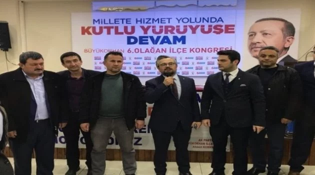 AK Parti Büyükorhan’da başkanlığa Tüfekçi seçildi