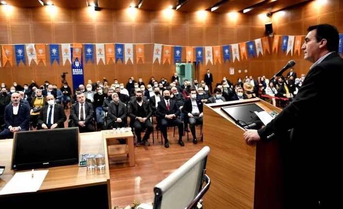 AK Parti Osmangazi İlçe Danışma Meclisi toplandı