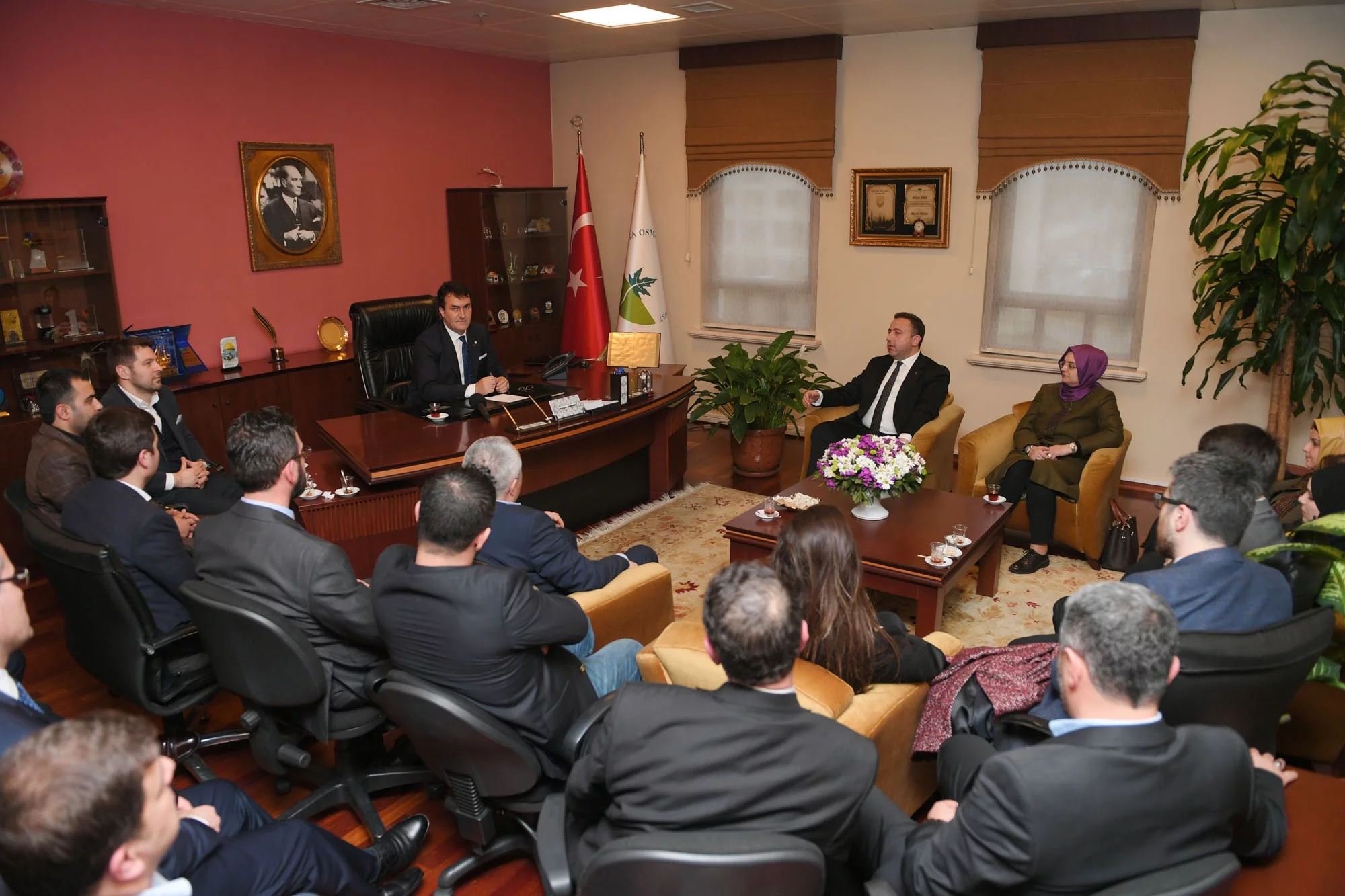 AK Parti Osmangazi’den Başkan Dündar’a Ziyaret