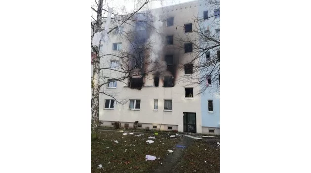 Almanya’da apartmanda patlama: 25 yaralı… Polis: Binadakiler tahliye edildi