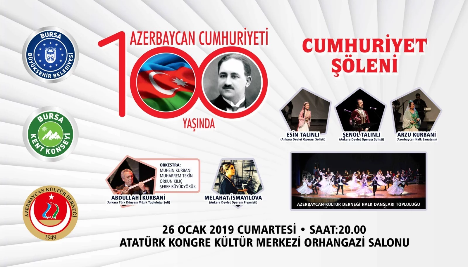 Azerbaycan Cumhuriyeti 100 yaşında