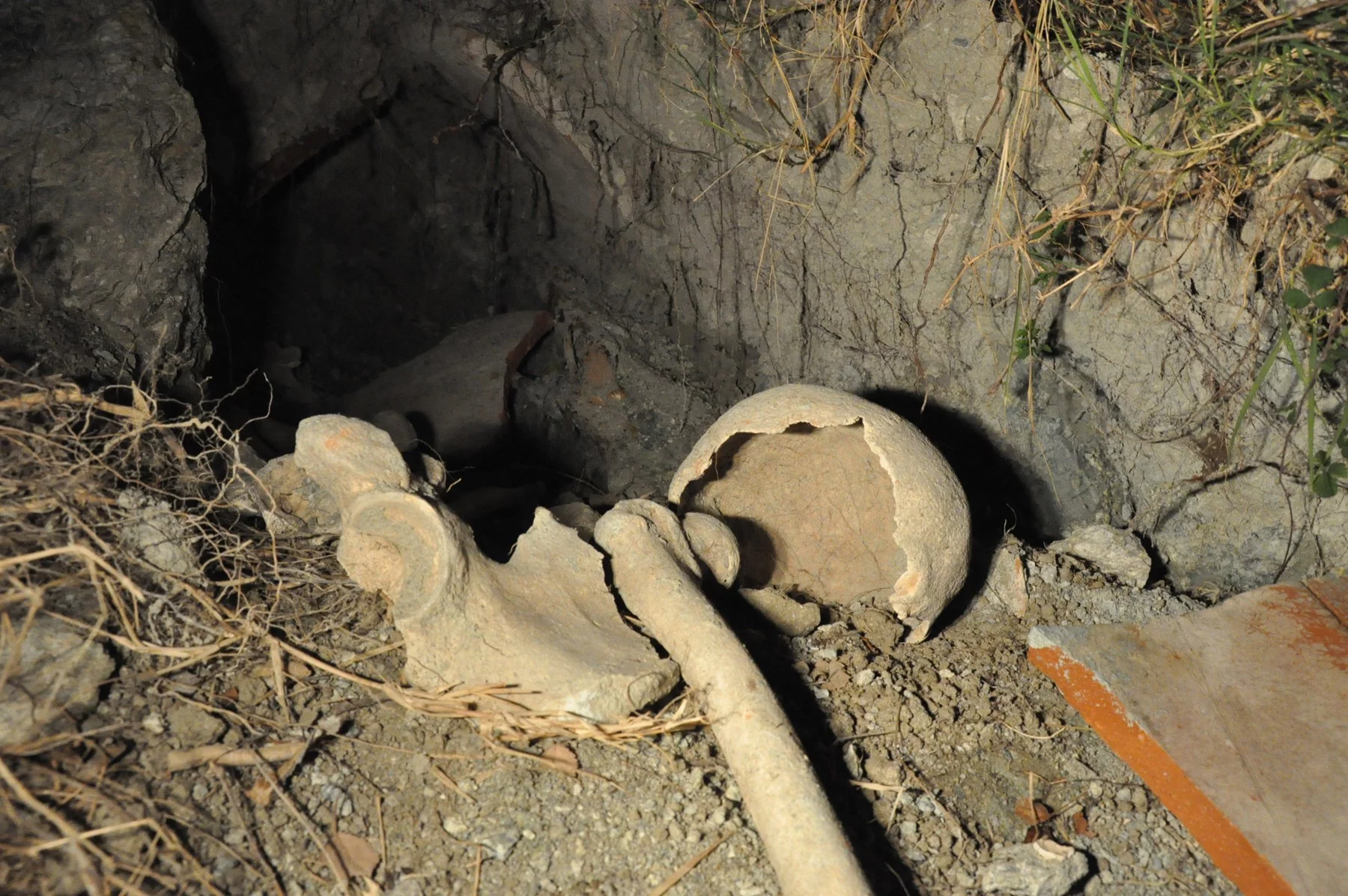 Balıkçılar 50 yıl öncesine ait insan kemikleri buldu