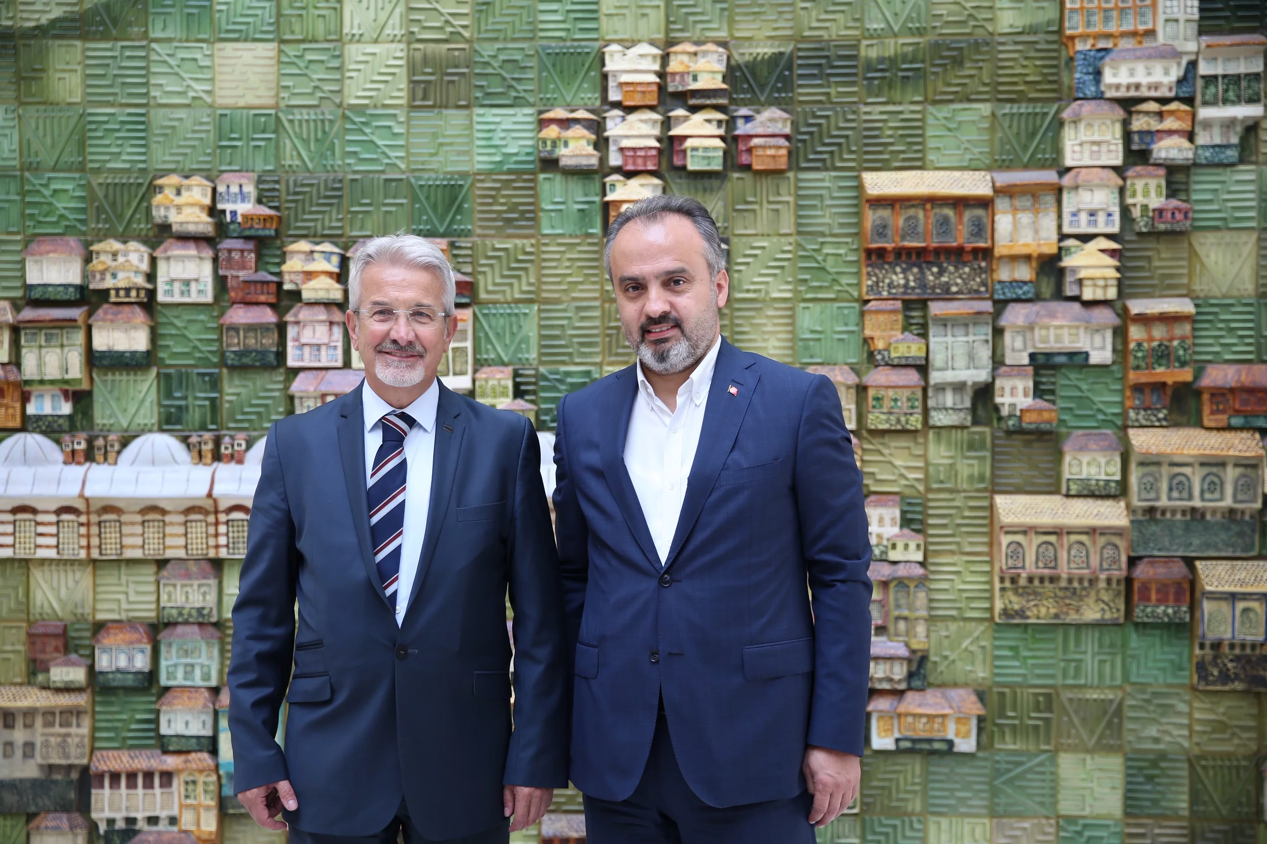 Başkan Aktaş'tan, Turgay Erdem'e ziyaret