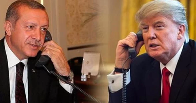 Başkan Erdoğan ile Donald Trump Telefonda Suriye'yi Konuştu