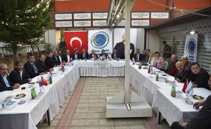 Başkan Gürkan sivil toplum örgütlerine ziyaretlerini sürdürüyor