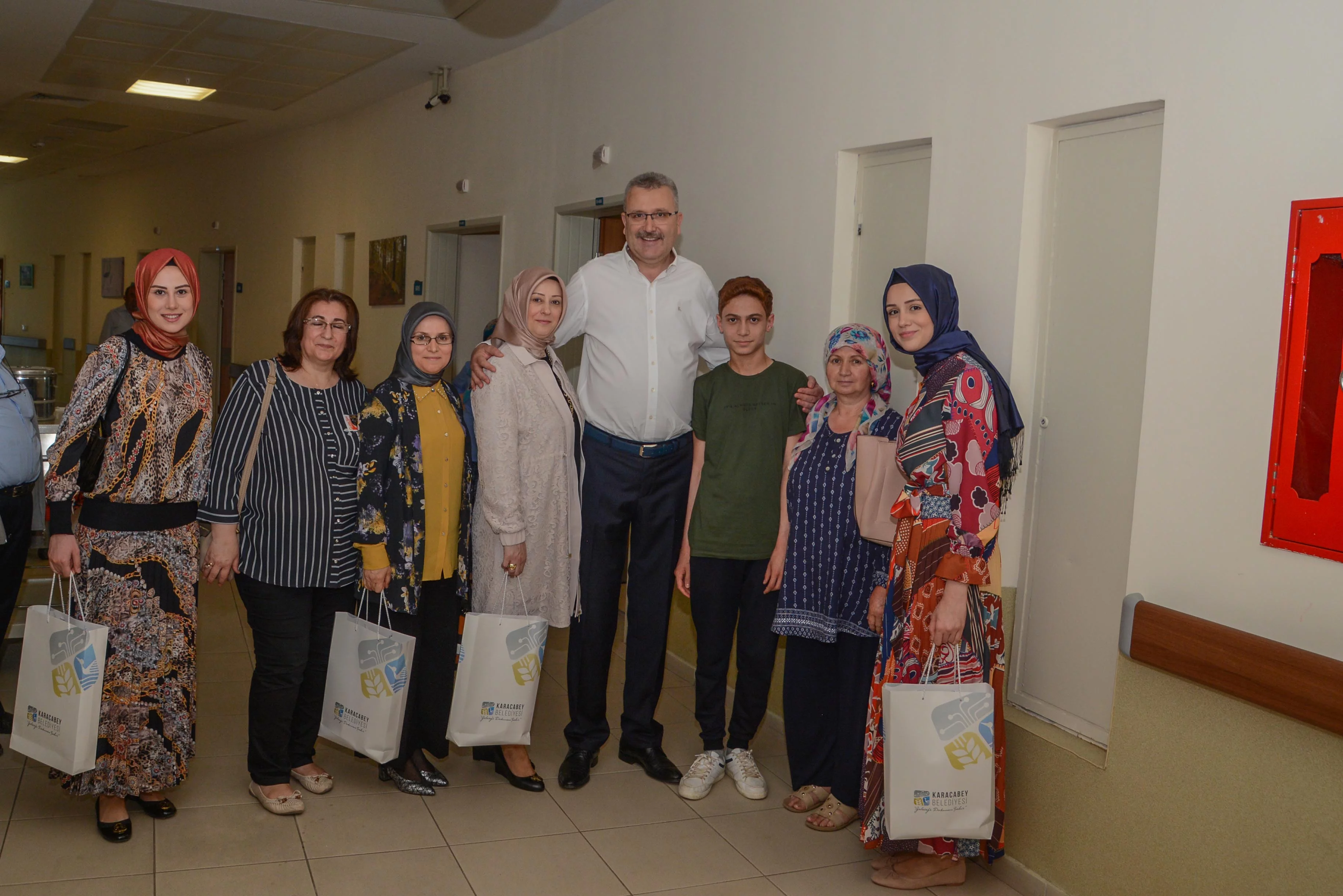 Başkan Özkan, Ramazan Bayramı’nda  hastaları unutmadı