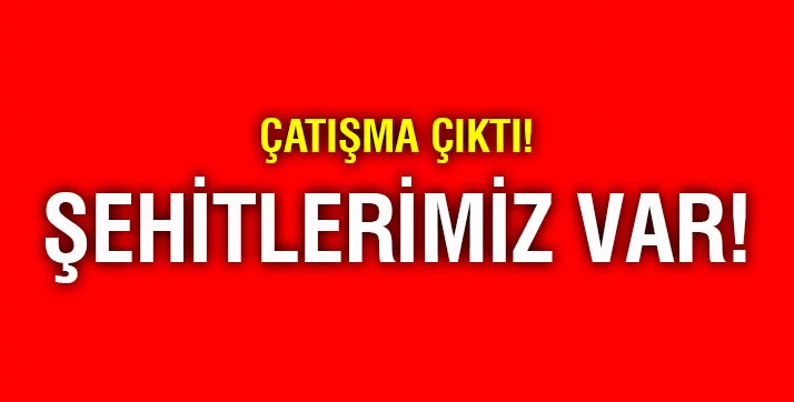 Bitlis'te çatışma: 2 şehit, 2 yaralı
