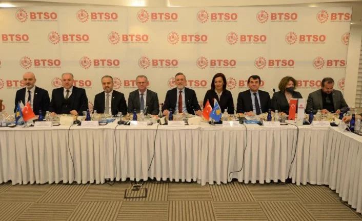 BTSO Kosova heyetini ağırladı
