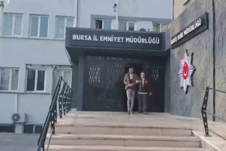 Bursa'da bahçe kapısından girerek 2 televizyon çalan hırsız tutuklandı