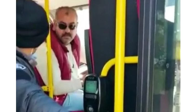 Bursa'da engelli bir kişi özel halk otobüsüne alınmadı