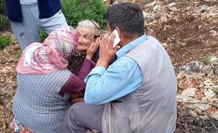 Bursa'da yaşlı kadın 72 saat sonra sağ salim bulundu
