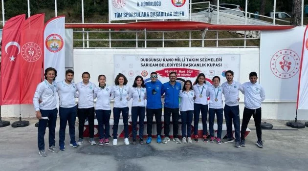 Bursa Büyükşehir Belediyespor Kano Takımı'ndan büyük başarı