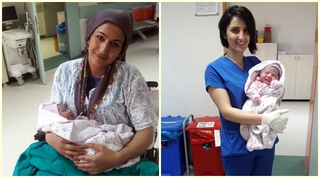 Bursa'da 4 kilo 750 gram kız bebek dünyaya geldi
