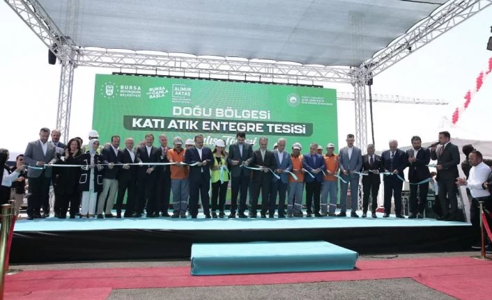 Bursa'da 75 bin konutun enerji ihtiyacını karşılayacak tesis hizmete açıldı