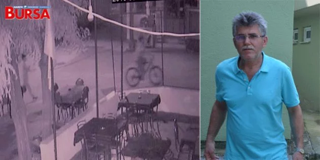 Bursa'da bisiklet hırsızları güvenlik kamerasında