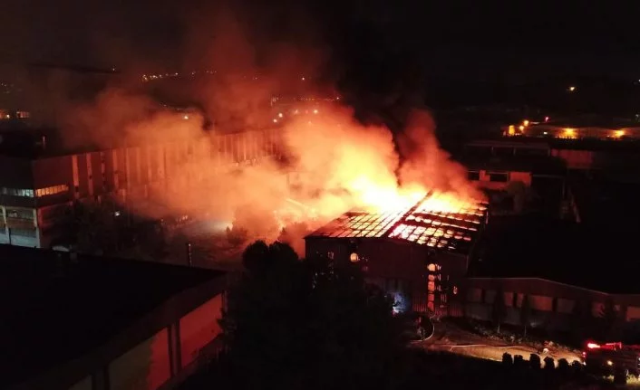 Bursa'da demir döküm fabrikasında patlama