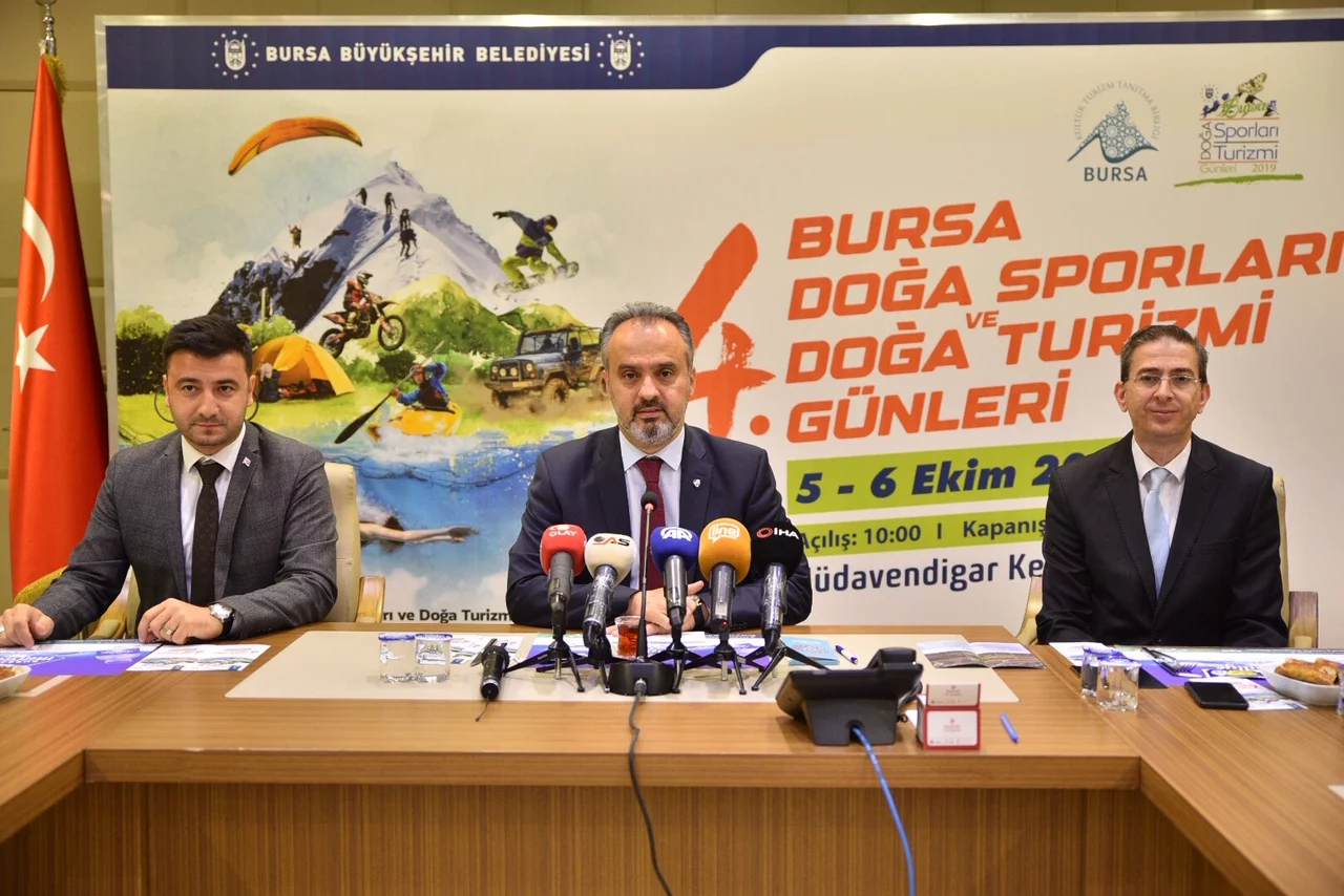 Bursa'da 'Doğa Sporları ve Doğa Turizmi Günleri' heyecanı başlıyor