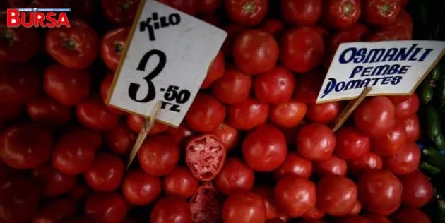 Bursa'da domatesin fiyatı 3 katına çıktı