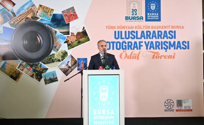 Bursa'da iz bırakan fotoğrafçılara ödül