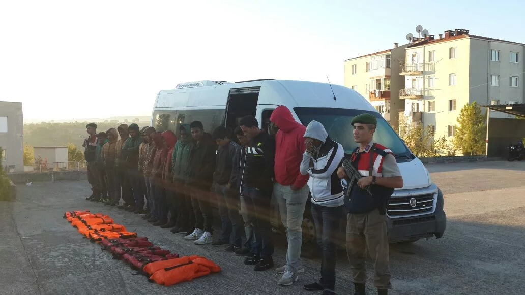 Bursa'da jandarmadan Mülteci Operasyonu