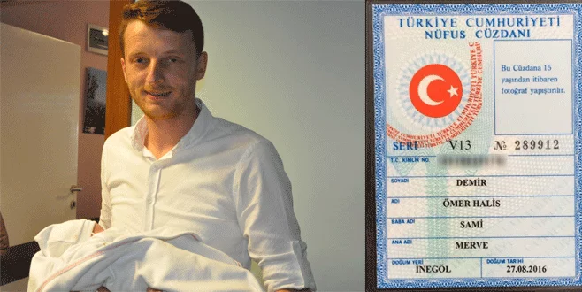 Bursa'da kahramanın adaşı kimliğini aldı