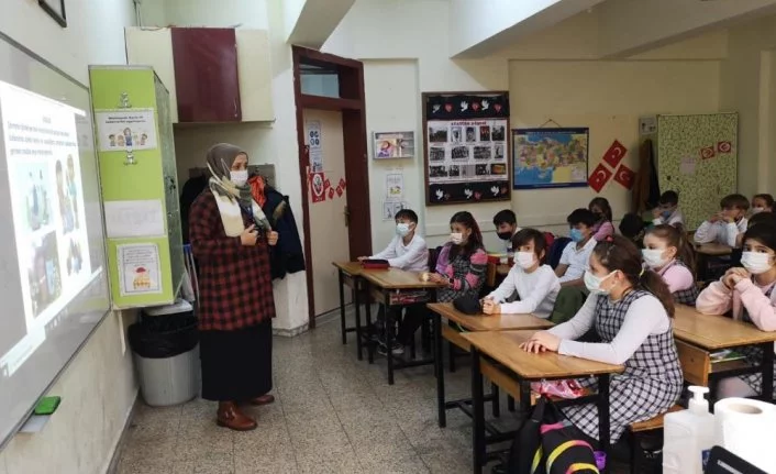 Bursa'da okullarda çevre eğitimi