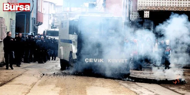 Bursa'da olaylı nevruz