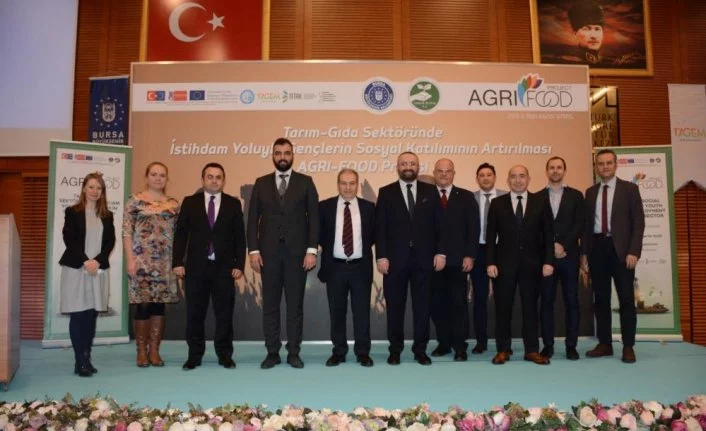 Bursa'da tarımda genç istihdamı projesi tamamlandı