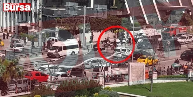 Bursa'da trafik kazası: Araç takla attı!