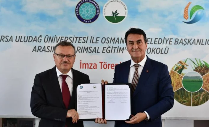 Bursa'da yerli ve milli tohum için işbirliği
