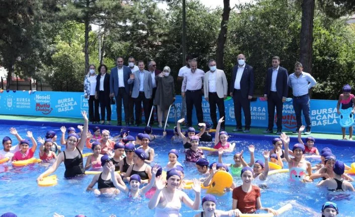 Bursa'da yüzme bilmeyen çocuk kalmayacak