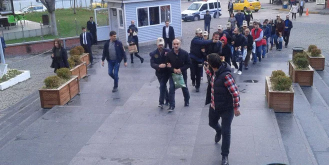Bursa'daki terör operasyonunda 15 kişi tutuklandı