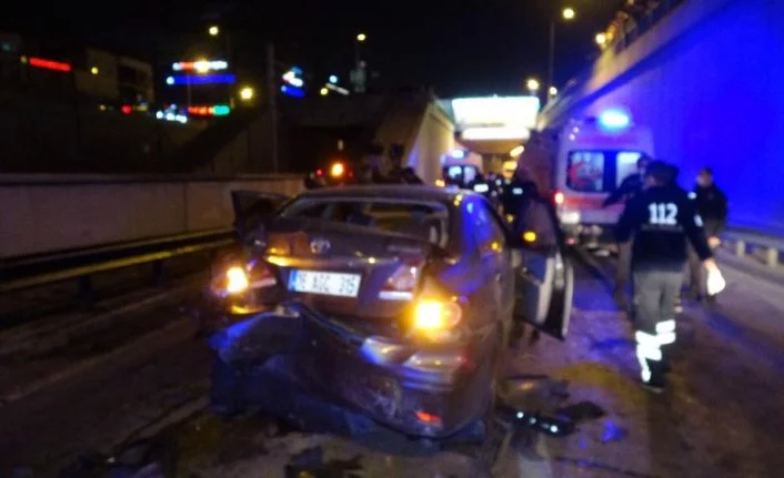 Bursa'daki zincirleme kazada ortalık savaş alanına döndü