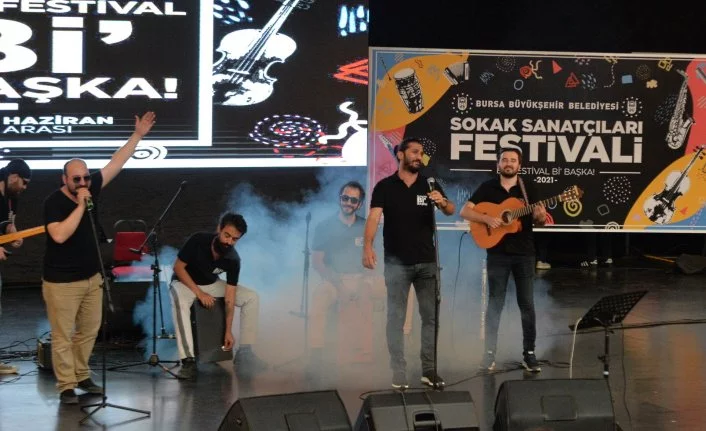 Bursa Sokak Sanatçıları Festivali, final konseriyle tamamlandı