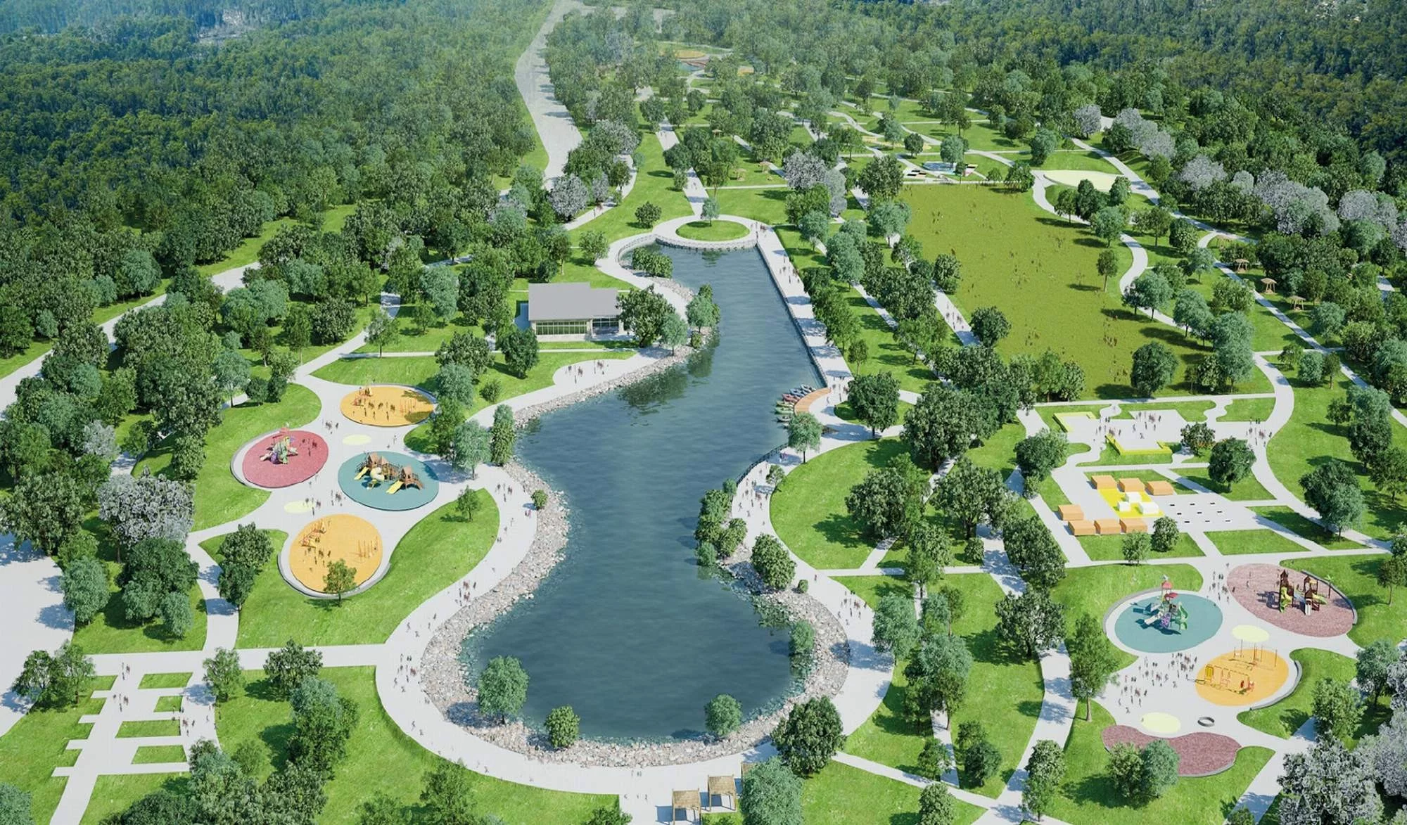 Bursa'ya 1,5 milyon metrekarelik 8 yeni dev park inşa ediliyor