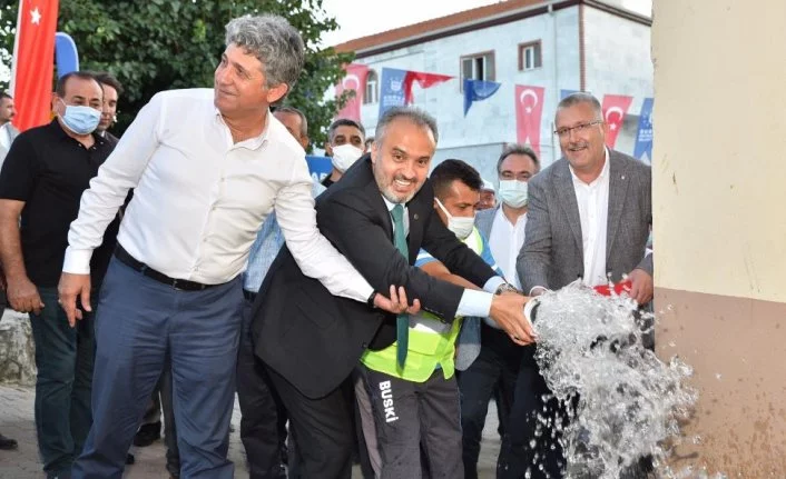 Bursa'ya 600 bin metre yeni içme suyu hattı