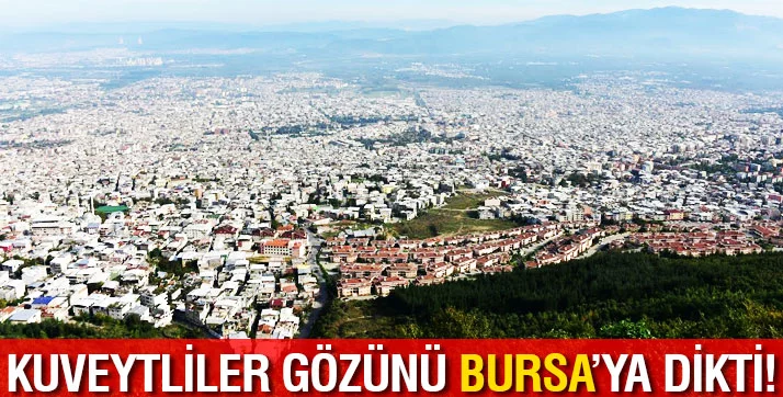 Bursa'yı en çok onlar tercih etti!