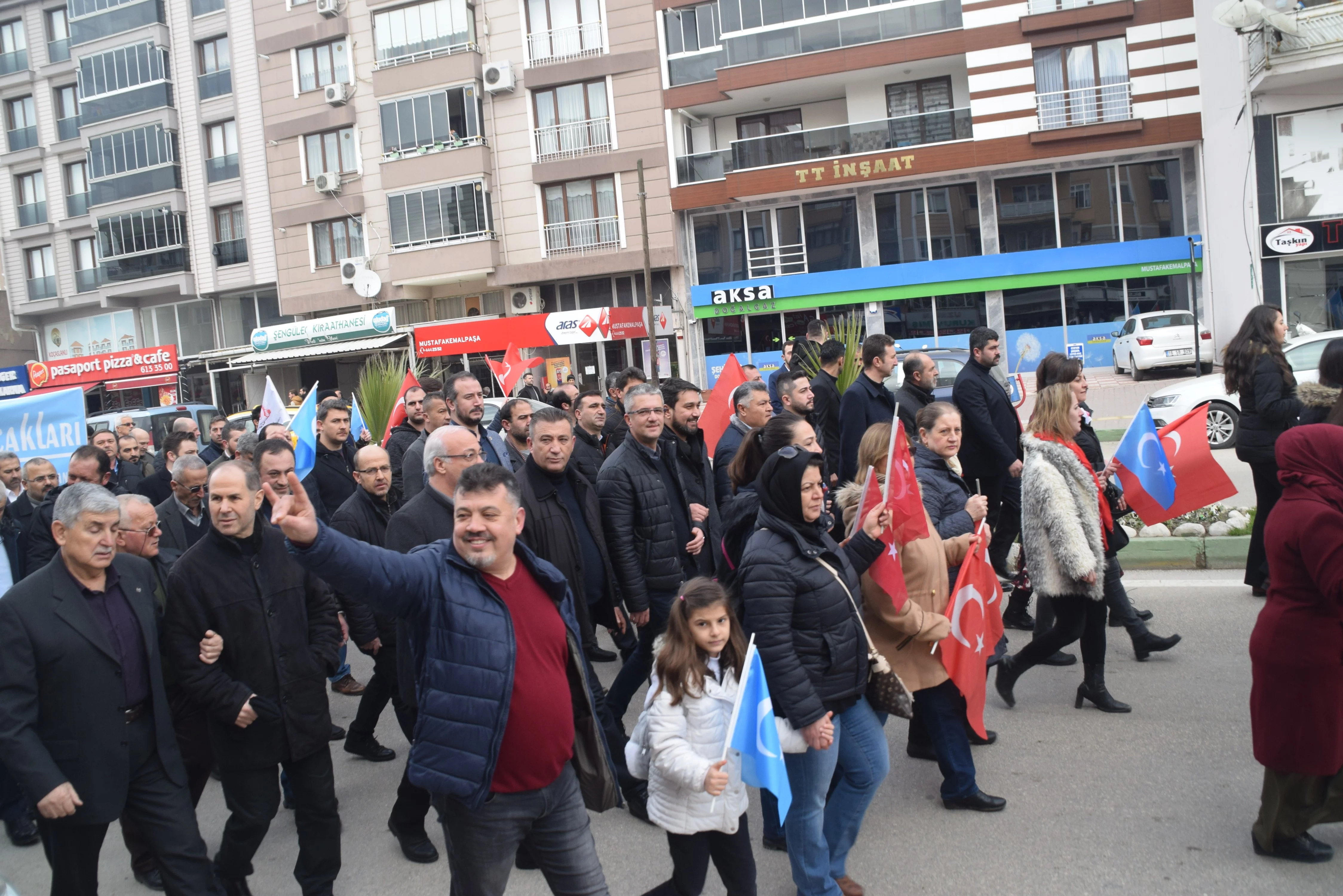 Bursa’da Doğu Türkistan'daki Çin zulmü protesto edildi