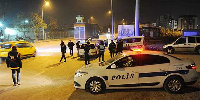 Bursa’daki ‘huzur operasyonunda’ 107 gözaltı