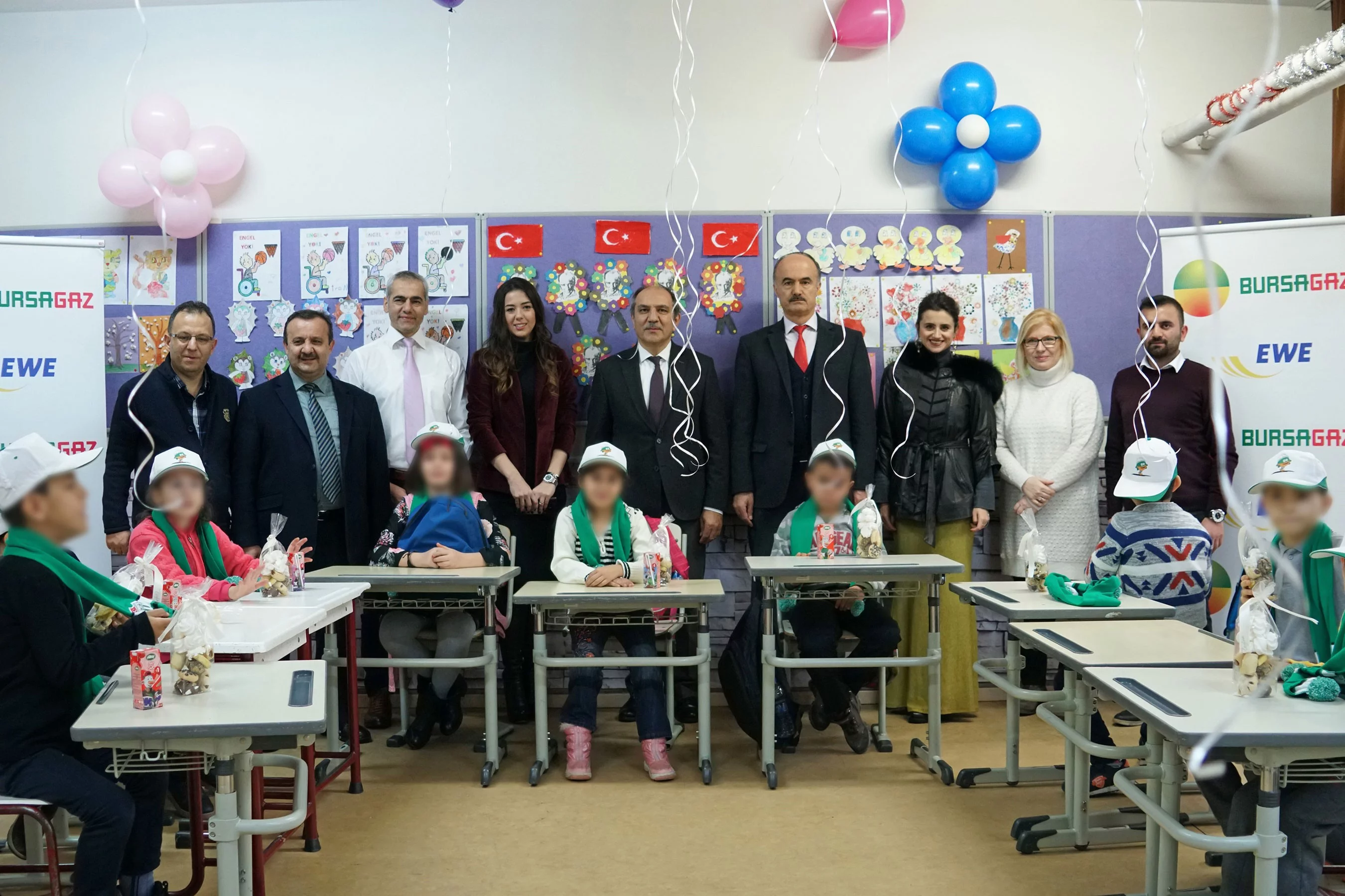 Bursagaz’dan özel eğitim sınıflarına destek