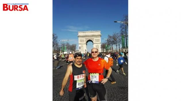 Bursalı İşadamından Paris Maratonu'nda Büyük Başarı