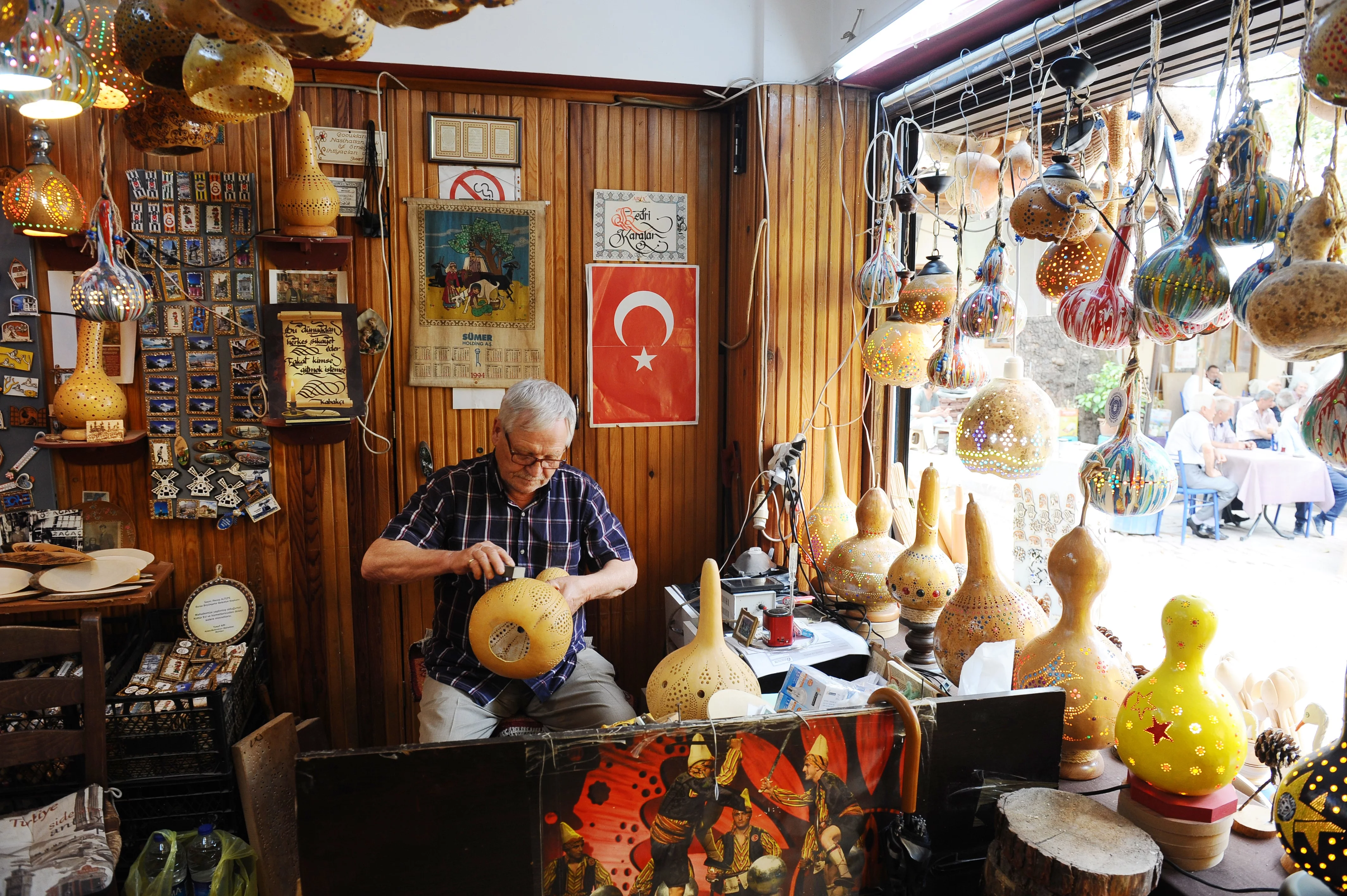 Bursa’nın son ustası, susak kabaklarına hayat veriyor