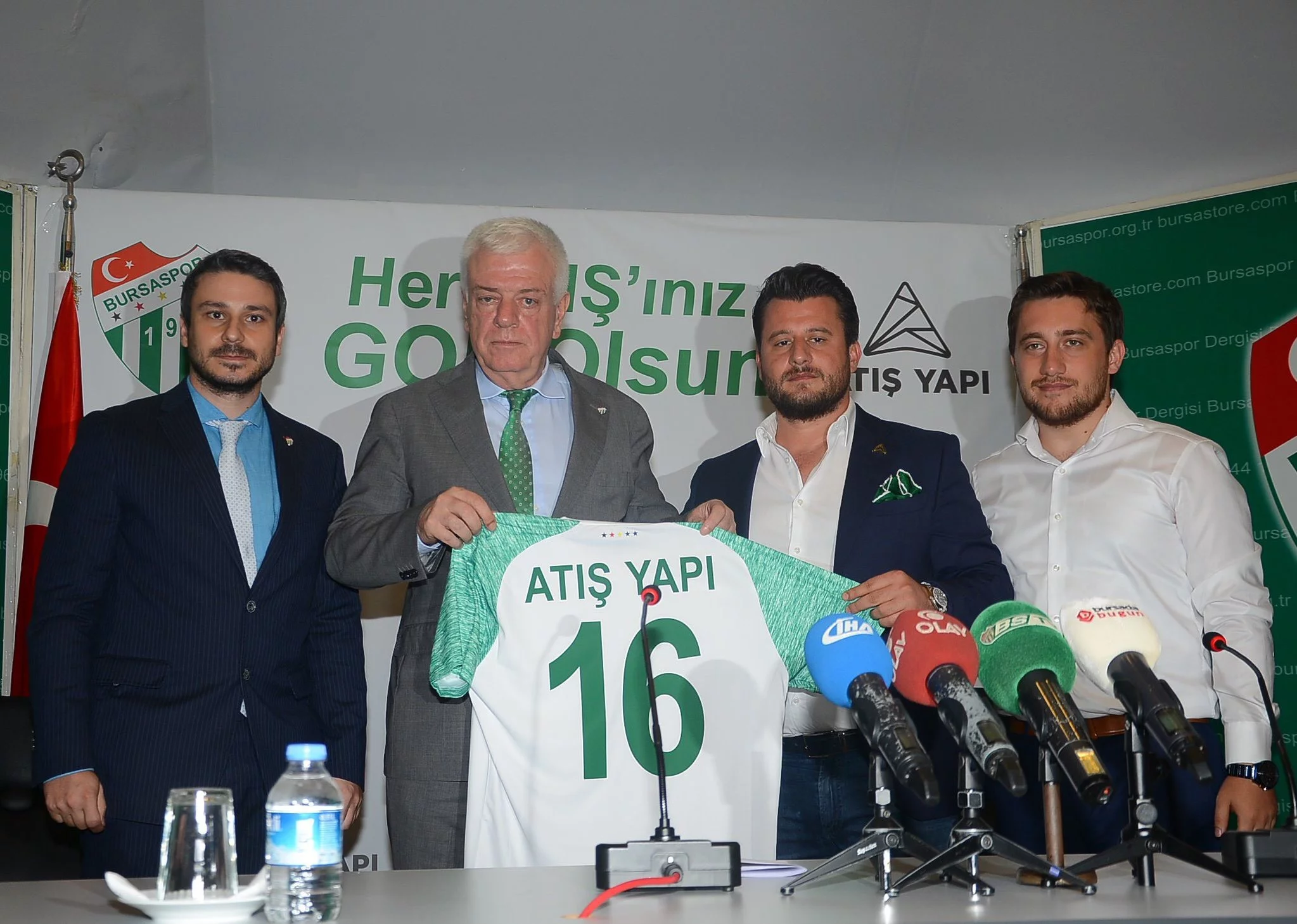 Bursaspor'a şort sponsorluğu desteği