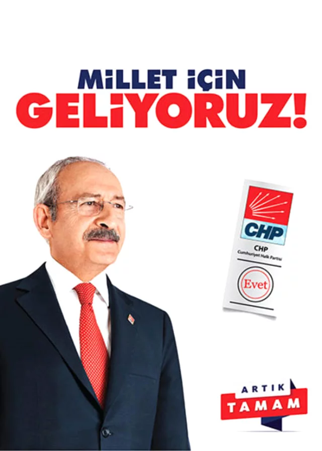 CHP'nin 24 Haziran Seçim Sloganı Belli Oldu
