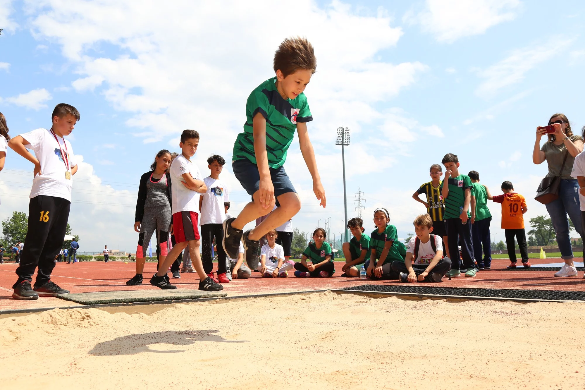 Çocukların ‘mini olimpiyat’ heyecanı
