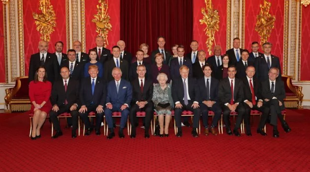 Cumhurbaşkanı Erdoğan, Buckingham Sarayındaki resepsiyona katıldı