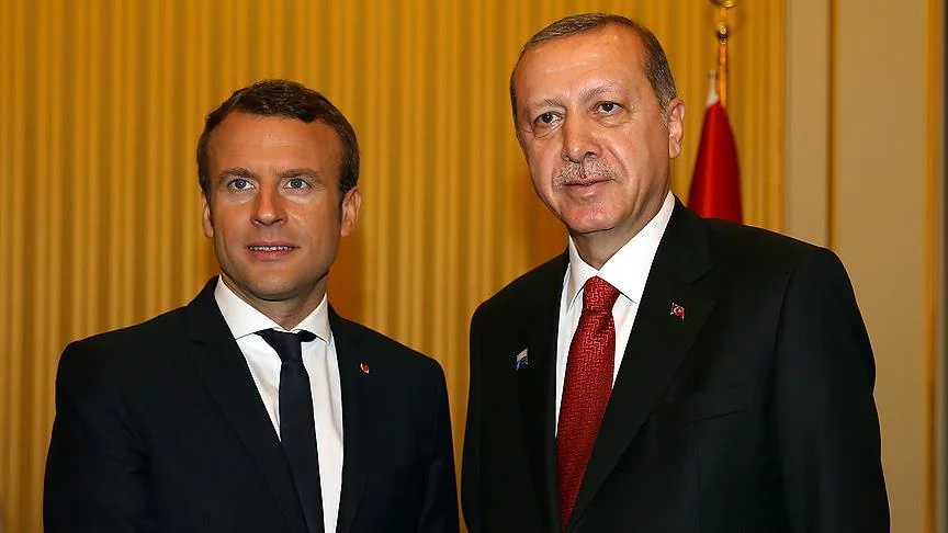 Erdoğan, Macron ile Mescid-i Aksa'yı görüştü