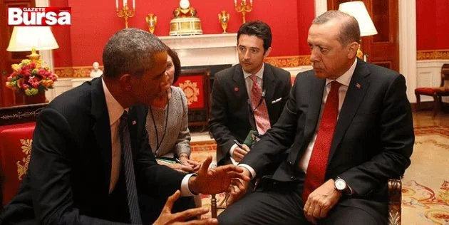 Erdoğan ve Obama Beyaz Saray'da görüştü