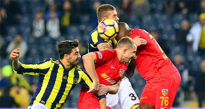 Fenerbahçe, Kayserispor karşısında çıkış arıyor